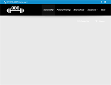 Tablet Screenshot of orlandobarbell.com